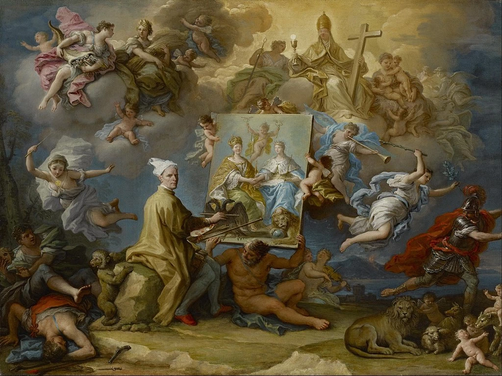 Allegoria delle conseguenze della pace di Utrecht - Museum of Fine Arts, Houston